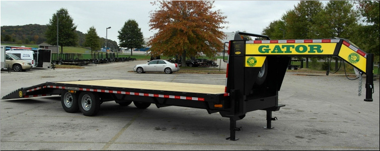 Gooseneck flat bed trailer for sale14k  Livingston County, Kentucky